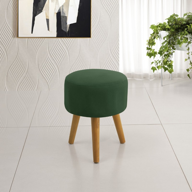 Puff com pés reforçados Verde
