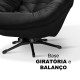 Poltrona Ibiza Preto