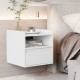 Mesa Cabeceira Suspensa Nicho Quarto Compacta Mesinha Gaveta BRANCO